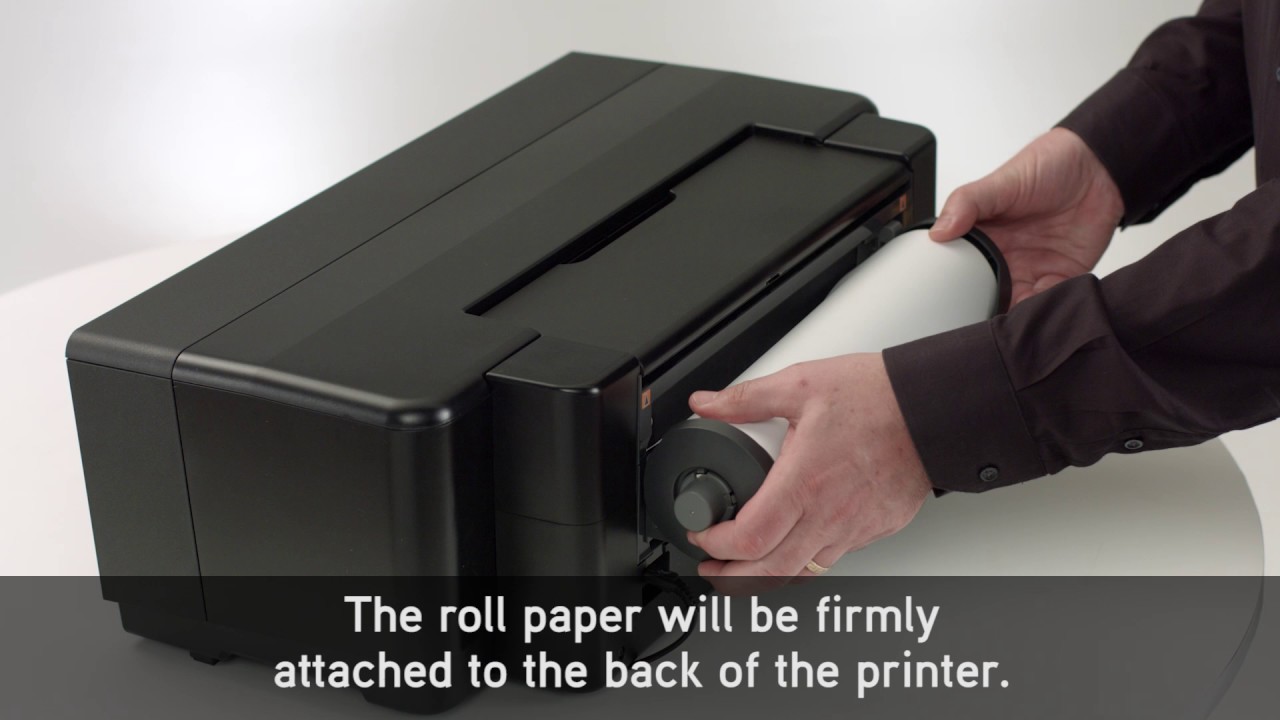 Epson P400 | Roll Paper - YouTube
