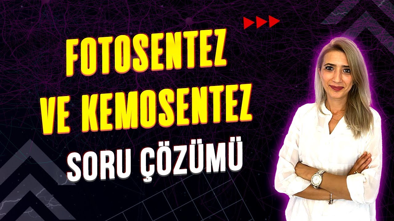 FOTOSENTEZ VE KEMOSENTEZ💯 SORU ÇÖZÜMÜ l Seda Hoca Biyoloji #ayt2023