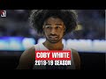 Coby White Full UNC Freshmen Highlights Montage 2018-19 Season - 15.4 PPG, SONIC!