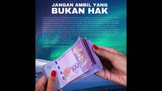 The Colours Of Life - Perkongsian 1 Hari 1 Hadis : Jangan Ambil Yang Bukan Hak Resimi