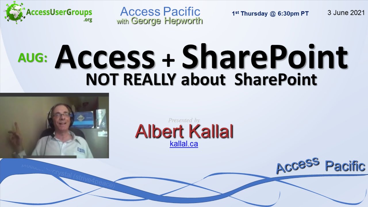 AP: Access + SharePoint, NOT REALLY about SharePoint, by Albert Kallal