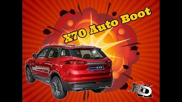 Proton X70 Power Tailgate system