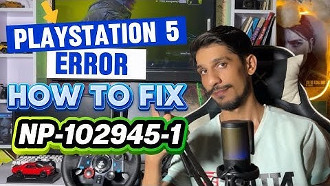 How To Fix PS5 Error Code NP-102945-1 Please Install the latest system software update