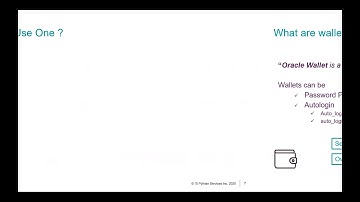 Demystyfing the use of Wallets & SSL with your Database by Aishwarya Kala