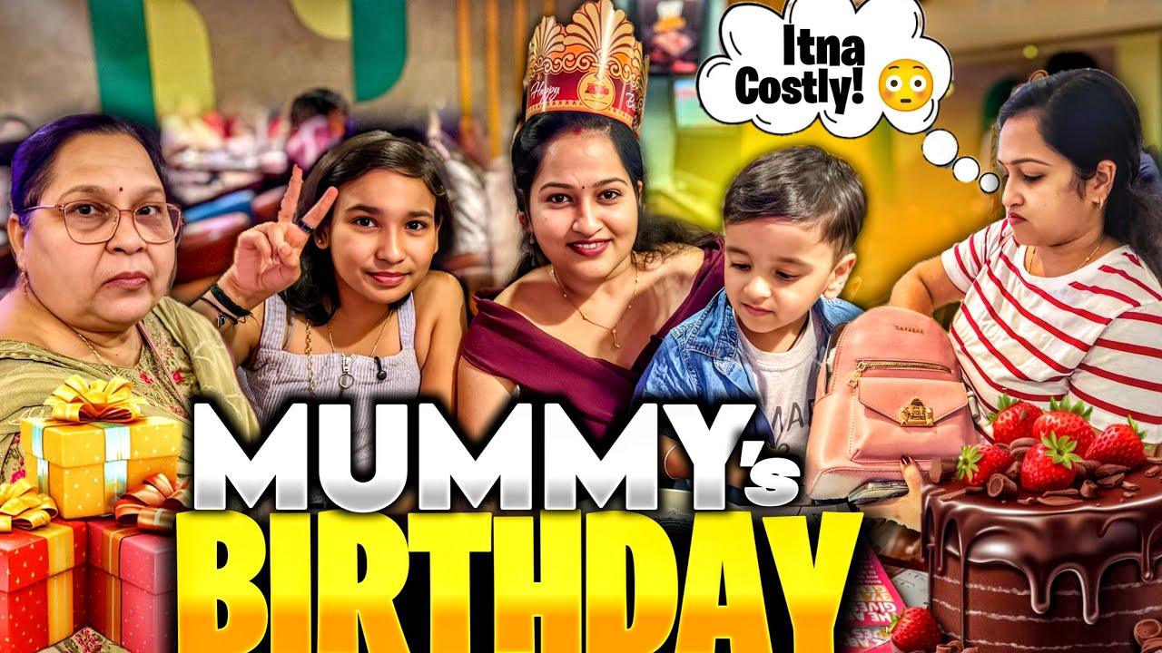 Mummy Ka Birthday Bash! 🎁 Surprises & Yummy Treats 🍰 #LearnWithPari