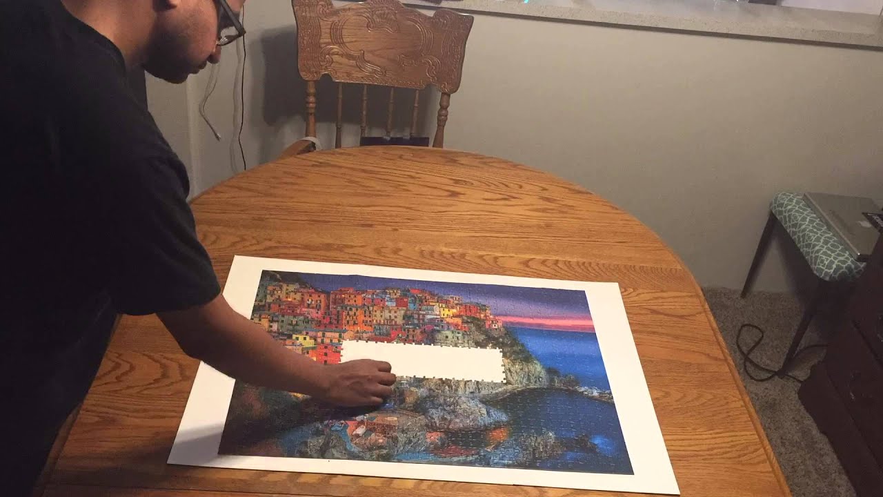 1000Piece Puzzle Time Lapse YouTube