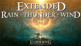 Elden Ring OST - Leyndell, Royal Capital | Moderate Rain - Thunder - Wind (Extended)