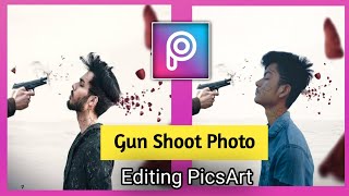 Gun Shoot Photo editing PicsArt | Vijay Mahar | Picsart Editing