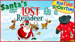Santa's LOST Reindeer | Santa read aloud | Christmas read aloud