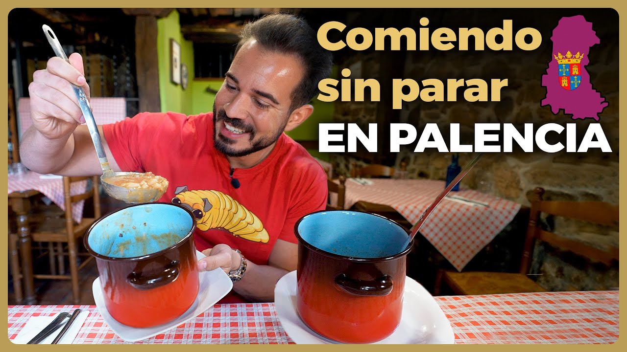 Probando COMIDA CASERA en un RESTAURANTE de PUEBLO en la MONTAÑA PALENTINA - Ruta Palencia 3