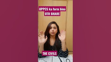 बिना OTR UPPCS form भरे। #shorts #shortsvideo #uppsc2023 #uppsc #exam #youtubeshorts #uppscprelims