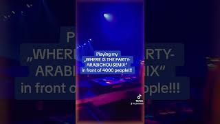 Playing WHERE IS THE PARTY ARABICHOUSE-Remix“ for 4000 people was hilarious❤️?️ anirudhconcert