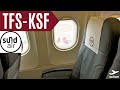 SUNDAIR | TRIPREPORT | AIRBUS A319 | TENERIFE SUR (TFS) - KASSEL CALDEN (KSF) | SR 3131 | 4K