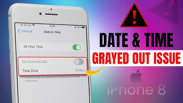 How to Fix ‘Set Date and Time Automatically’ Grayed Out Problem on iPhone 8 Plus