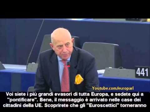 Ascoltate!! l'intervento di Godfrey Bloom al parlamento europeo