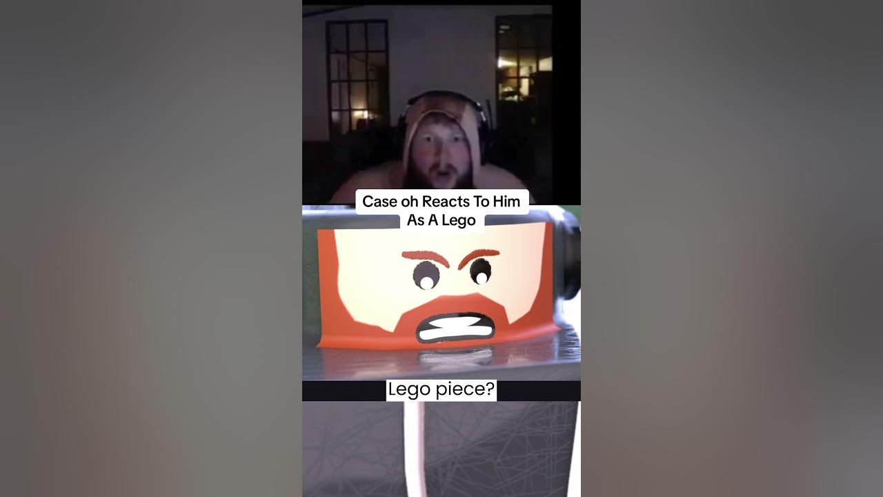 CaseOh reacts to 1x1 lego piece animation 😭#caseoh - YouTube
