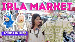 Labubus in Mumbai 😱 Irla Market Tour 2025 + My Fav Finds (Rain Footwear, Chikankari Kurtas etc)