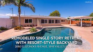 Remodeled Single-Story Pool Home in Simi Valley | RV Parking, No HOA & Resort-Style Backyard