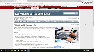 Occupational Outlook Handbook tutorial