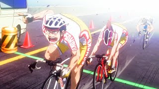 Tadokoro's Classic Sprint Amazes Audience And Opponents | Yowamushi Pedal SS1