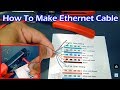 How To Make Ethernet Cable - Straight Through & Crossover