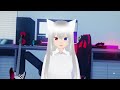 Haku reads about a white room...