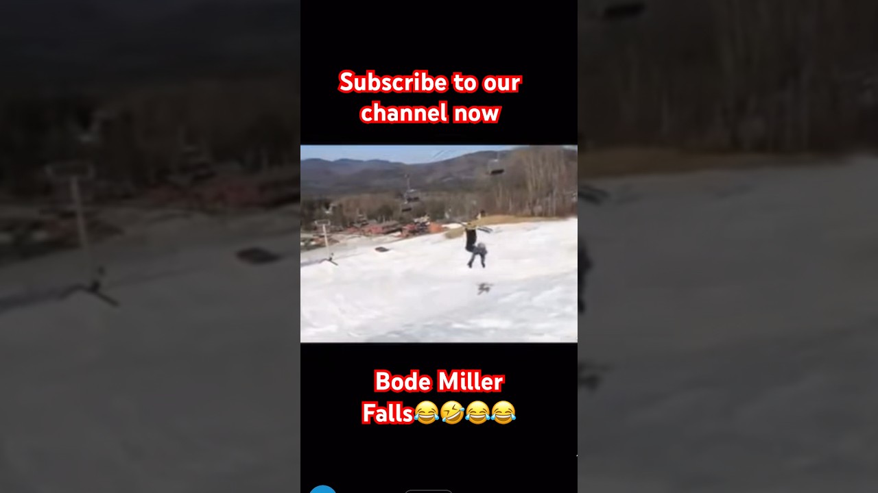 Bode Miller(MUST SEE) falls😂🤣😂🤣 