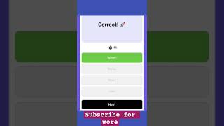 Science quiz 11 #sciencequiz #tech #science