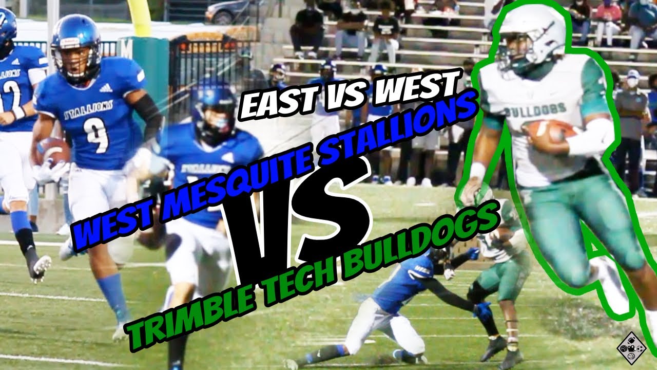 North Mesquite Stallions Vs Trimble Tech Bulldogs TXHSFB Football 