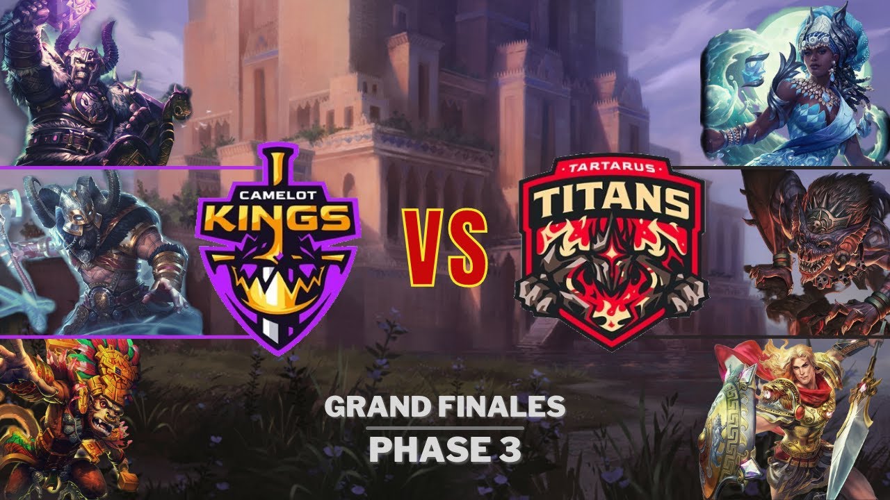 SMITE Pro League Phase 3 Playoffs Grand Finales Tartarus Titans vs ...