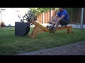 DIY rowing machine (Openergo) - Máquina de remo casera.