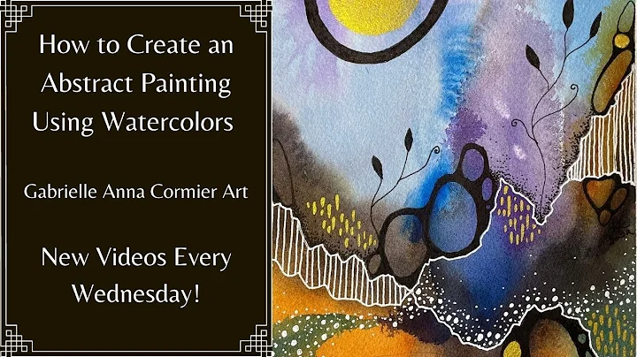How to Paint an Abstract Using Watercolors | Intui...