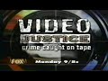 Video Justice: Crime Caught On Tape Promo (1997)