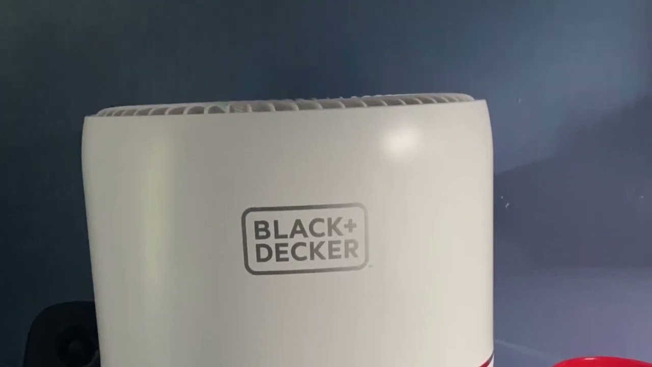 BLACK + DECKER Tabletop Air Purifier 3-Stage Filtration System