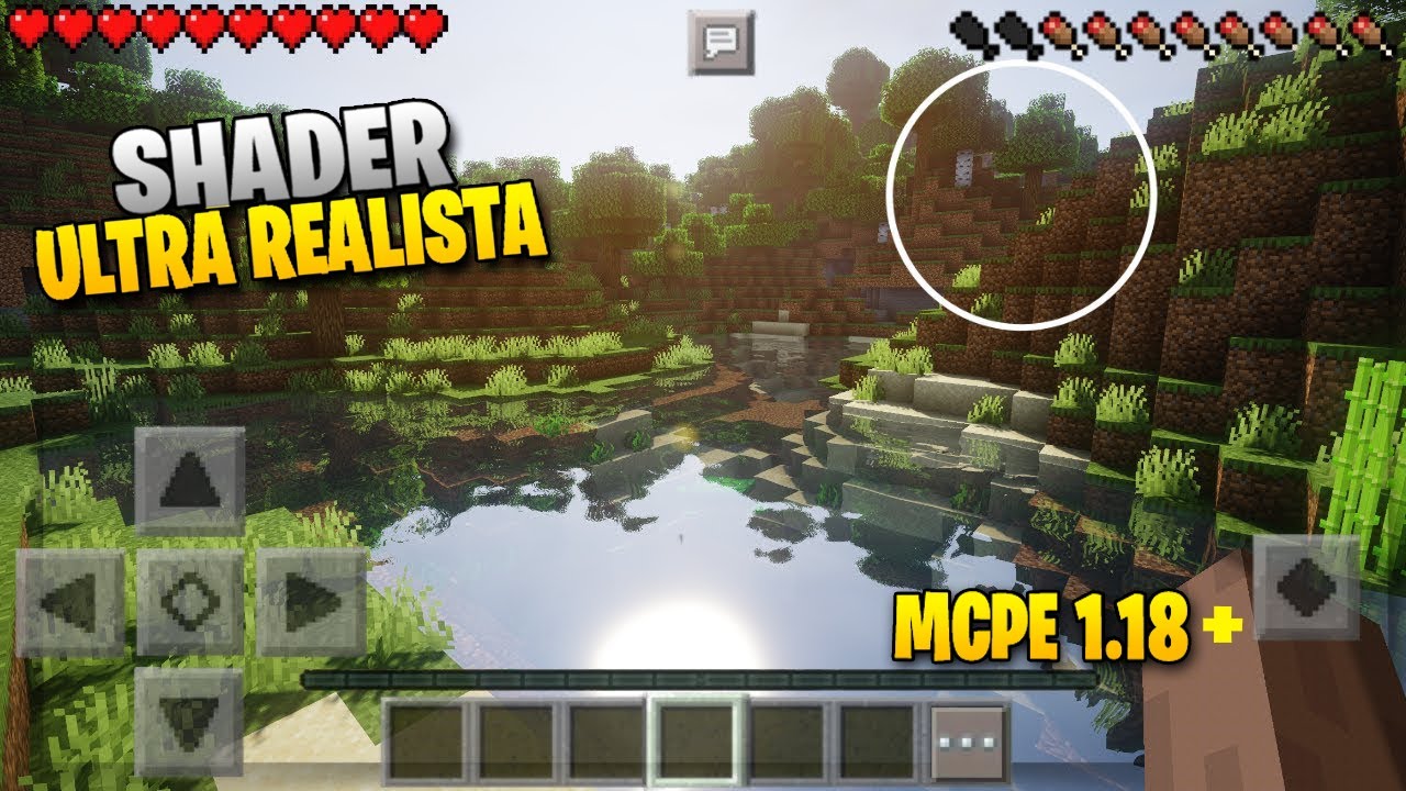 SHADER PARA MINECRAFT PE 1.17.10+ COM TEXTURA ULTRA REALISTA!