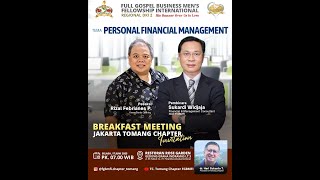 Personal Financial Management, bapak Sukardi Widjaja Selasa 17 Junii 2025