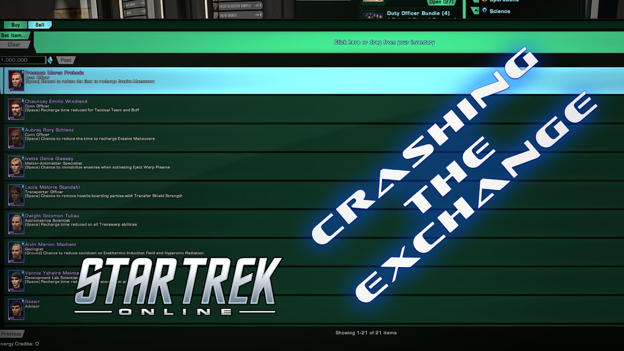 star trek online exchange