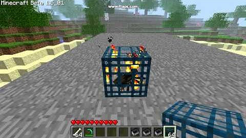 Minecraft Mob Spawner GUI Mod Demo