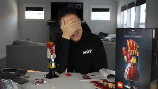 I Made a Huge Mistake - Lego Iron Man Gauntlet Part 2 (From Live Stream)