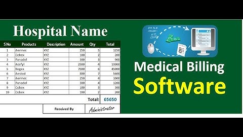 How to Make Hospital Billing Receipt in Excel | Advanced Excel