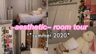 *SMALL* summer room tour//pinterest inspired + how to maximize space