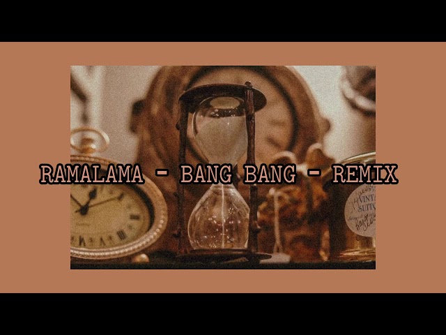 Ramalama (Bang Bang) Edit/Remix - Roisin Murphy