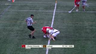 BU vs Lehigh Faceoff Highlights | Matchup of The Week