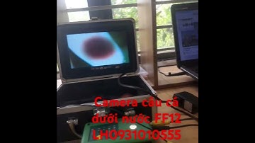 Camera câu cá dưới nước FF12 quan sát chụp hình lưu video siêu nét