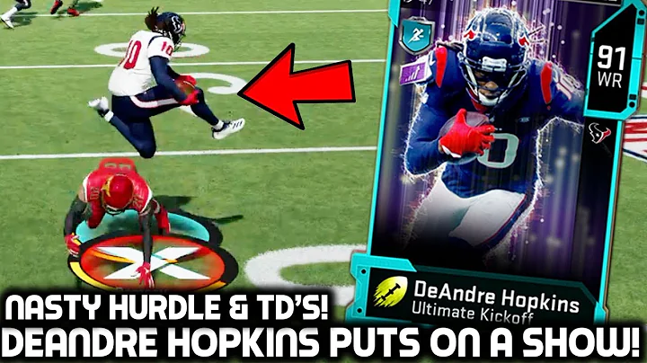 DEANDRE HOPKINS MAKES CRAZY PLAYS! JULIUS PEPPERS!...