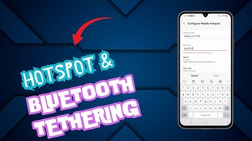 How To Share Galaxy A15 Internet Using Hotspot and Bluetooth Tethering