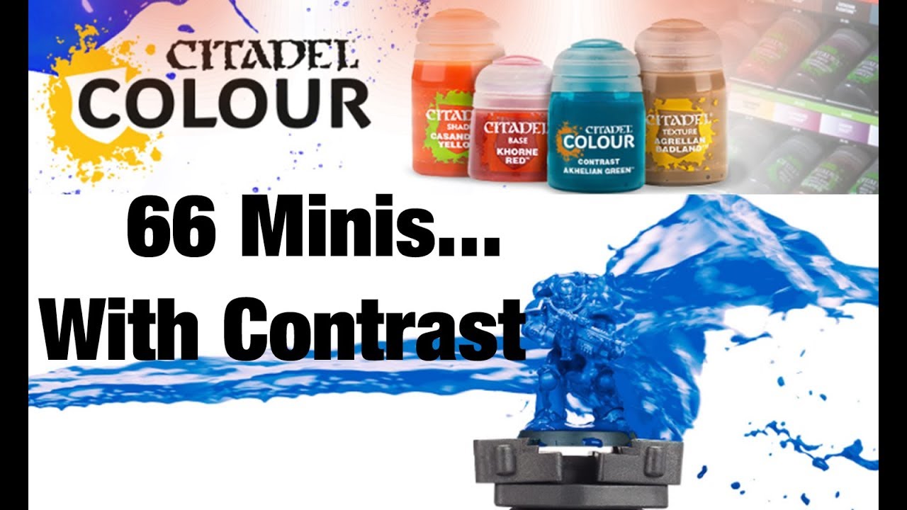 Citadel Contrast Paints with 3D Printed Miniatures (It Works) - Tangible  Day