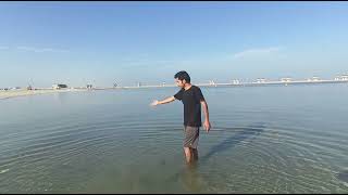 Aj kafi din baad beach pr gy!! Dubai JA beach