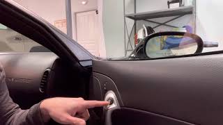 AJT DESIGN Door Buttons (C6 Corvette)