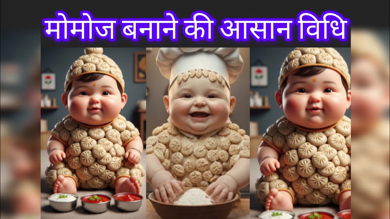 Meet our little Momos chef! 👶🥘 